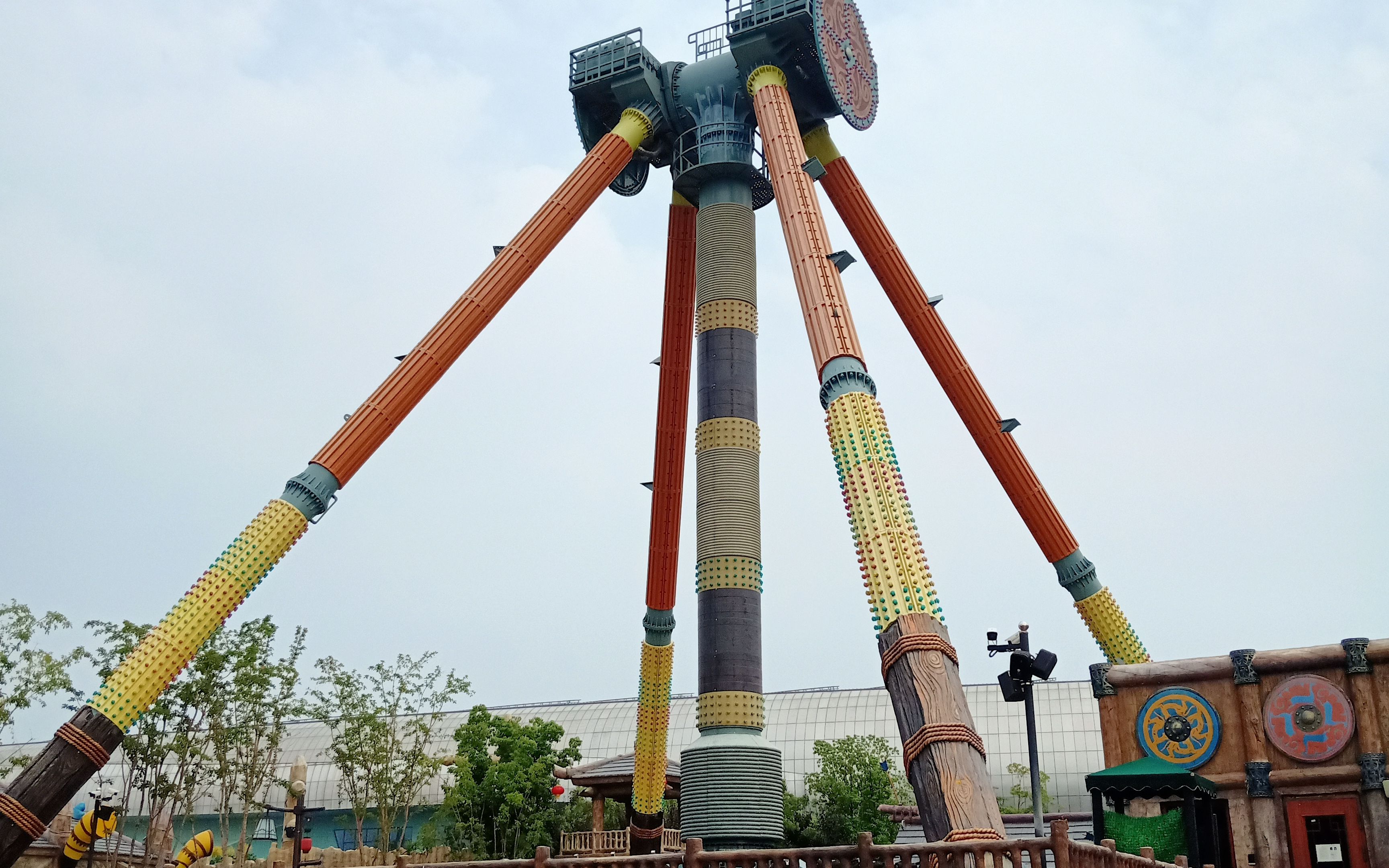 无锡融创乐园大摆锤第一视角