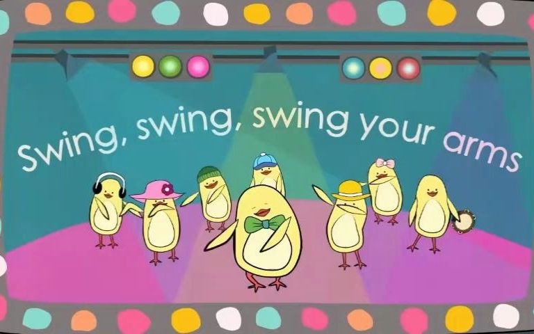 [图]Action Songs for kids儿童英语律动歌曲幼儿园律动学英语英语启蒙儿歌