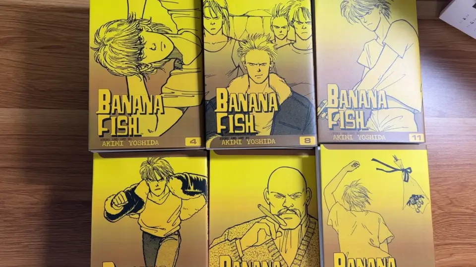 Banana Fish｜战栗杀机｜分享唠嗑】超全官方书画集分享_哔哩哔哩_bilibili