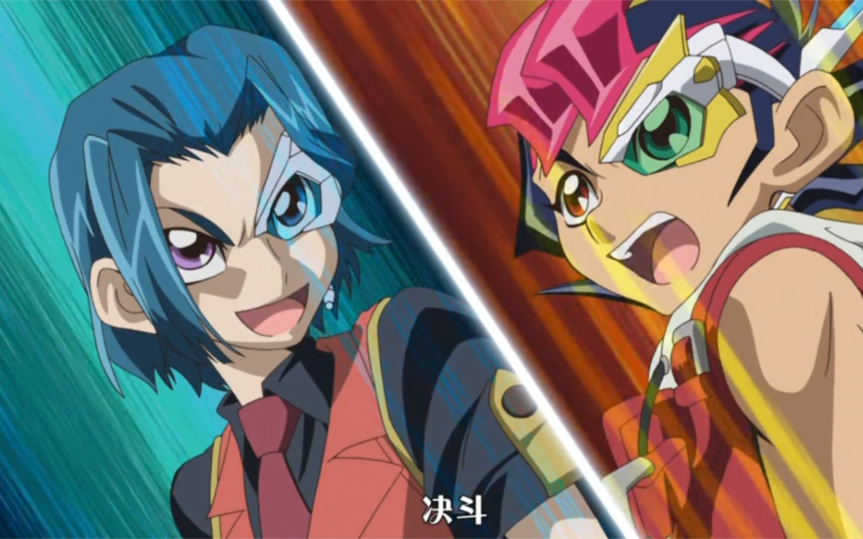 【游戏王zexal】35-2 冲击性独家! 小鸟的危险未来 速见 vs 游马