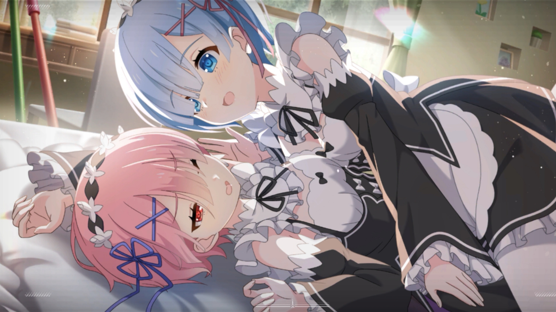 看一阵子蕾姆拉姆治愈一下