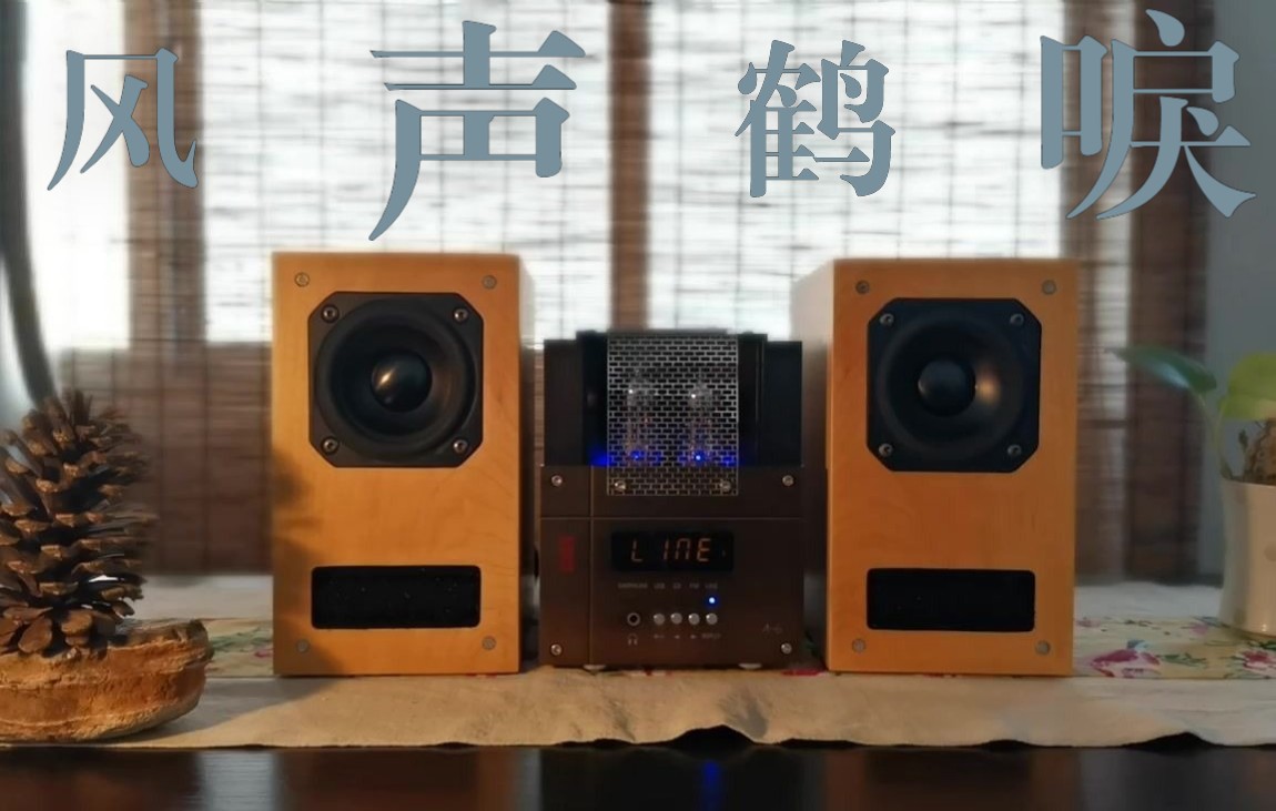 适合一个人独处听的歌:钟志刚《风声鹤唳》桌面HiFi电子管胆机音响搭配哔哩哔哩bilibili