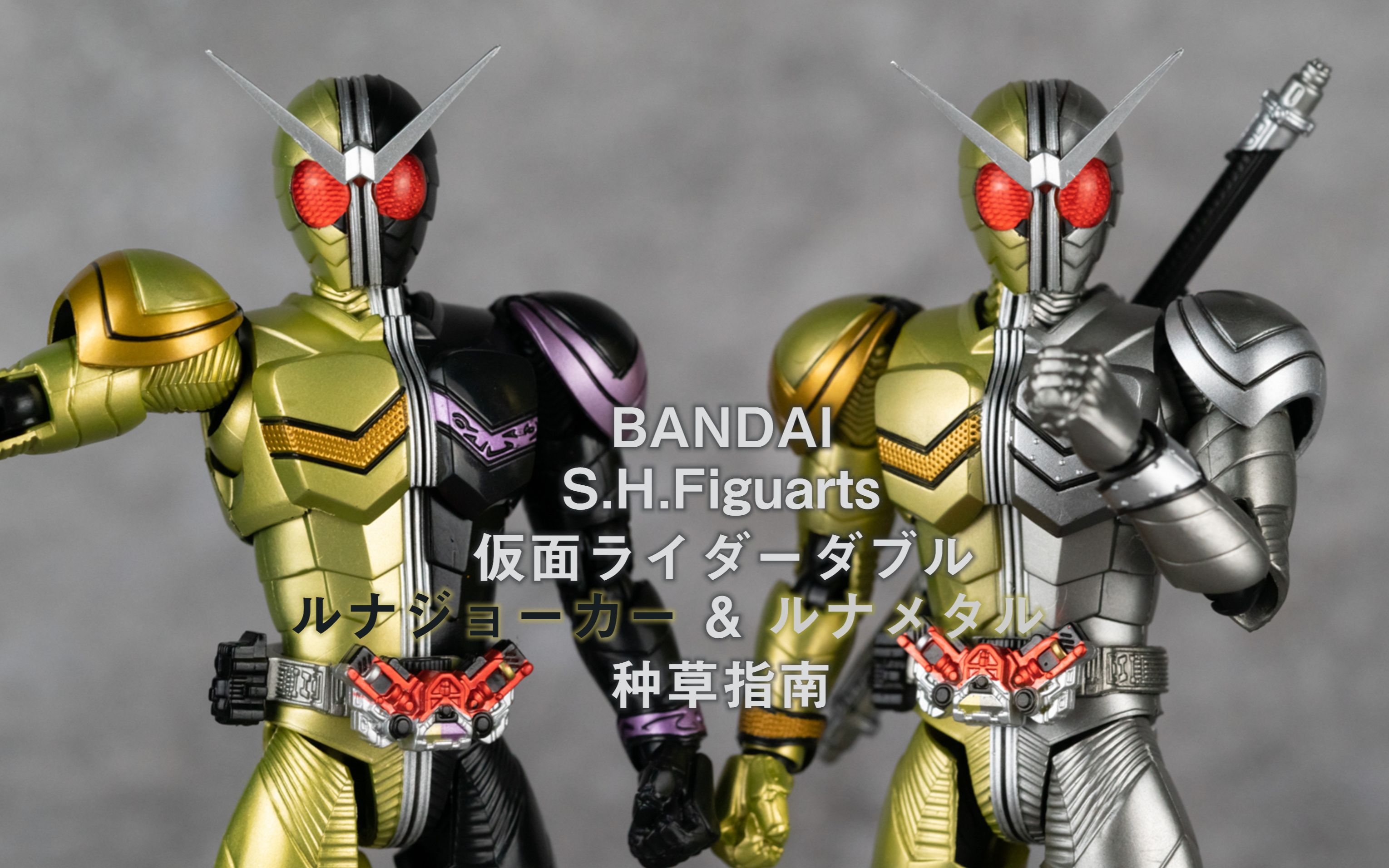 figuarts 假面骑士w 月神王牌&月神金属