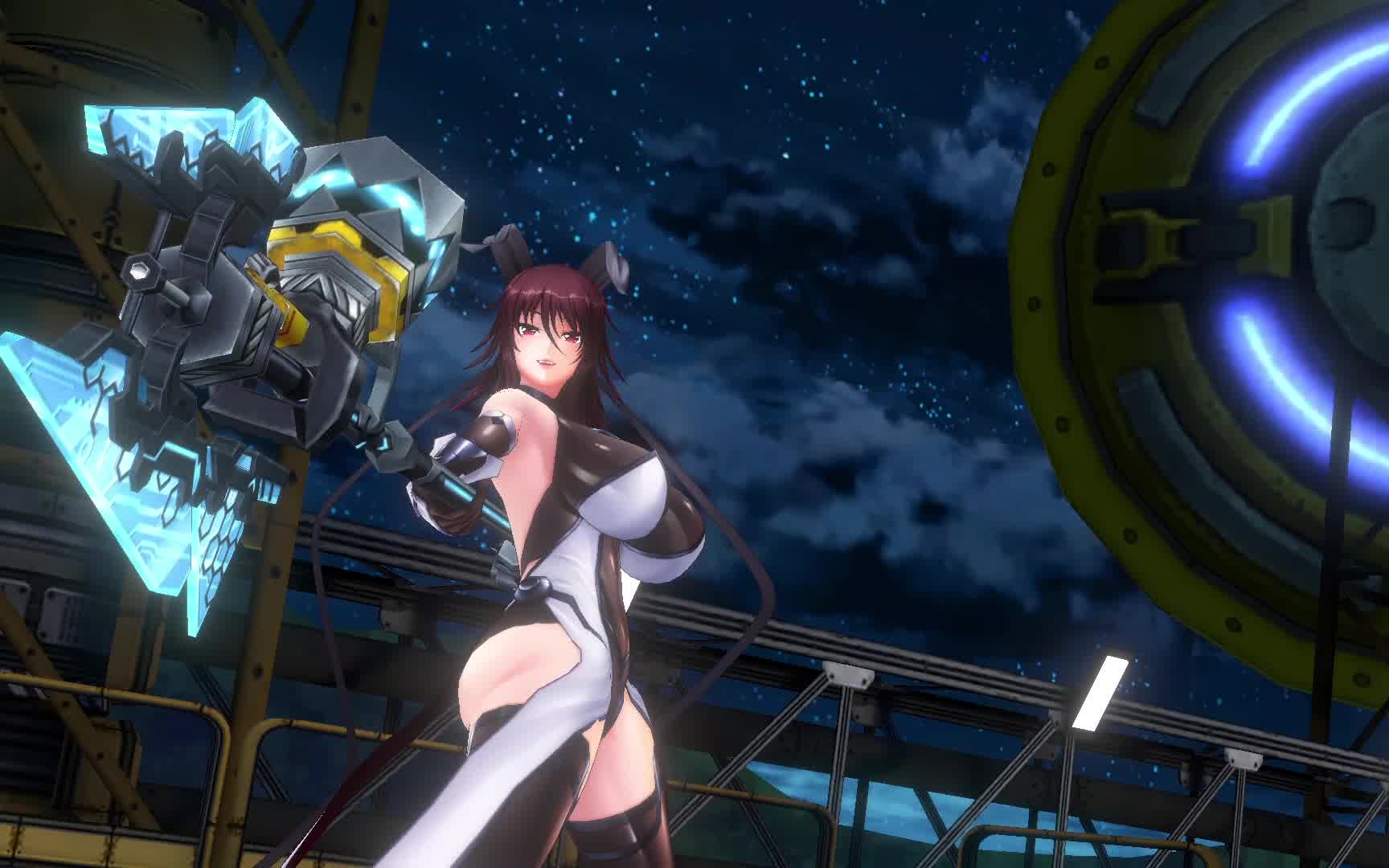 [对魔忍action] 水城不知火 各个动作演示_哔哩哔哩_bilibili