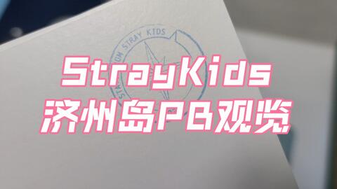Stray Kids】1125最新济州岛展览及官周VLOG/MMT特典卡预览/部分韩国 