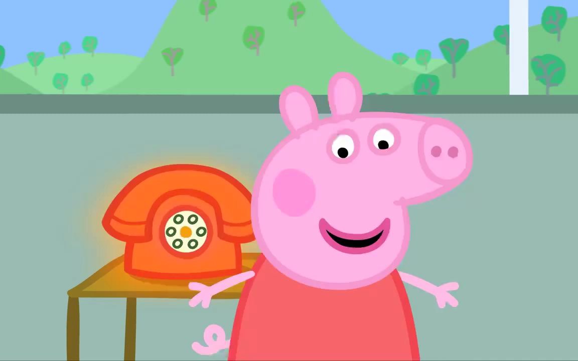 小猪佩奇:佩奇不愧是姐姐,自己玩小泥坑,大的留给弟弟玩