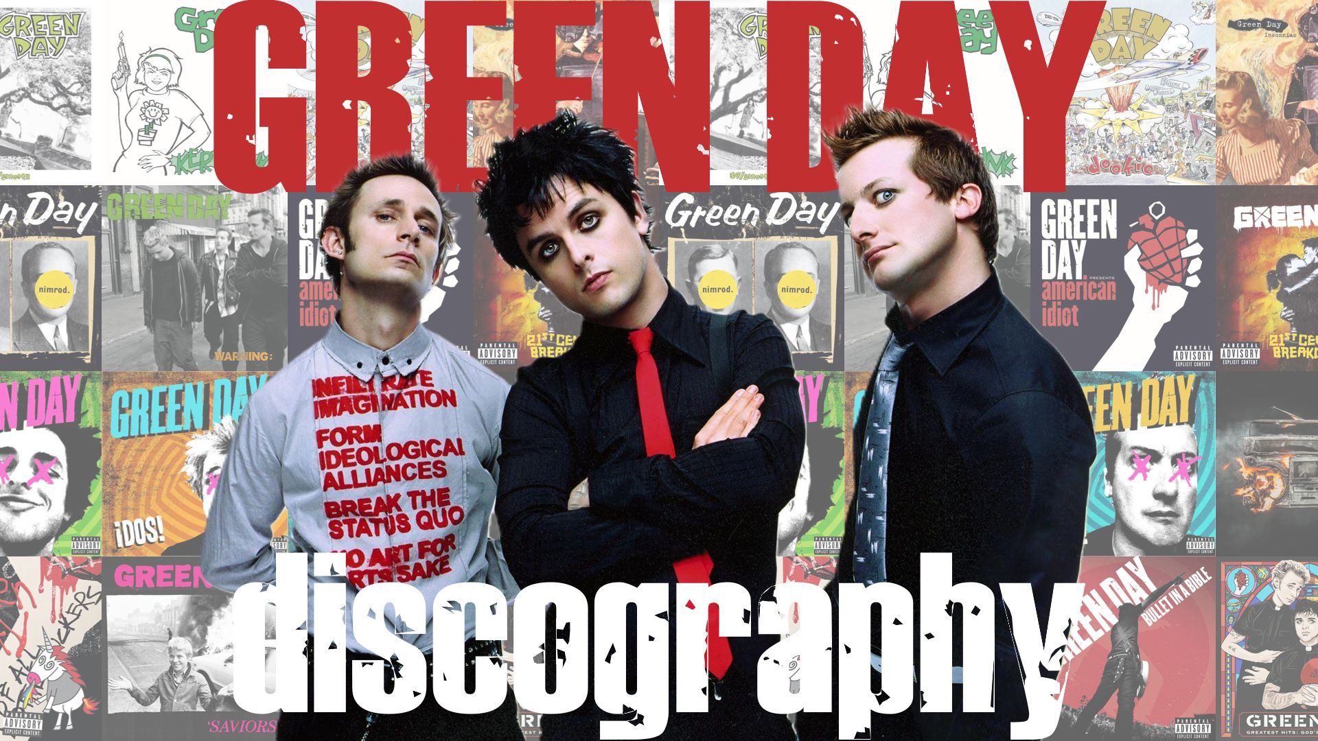 [图]【唱片目录】Green Day 绿日乐队全专辑盘点