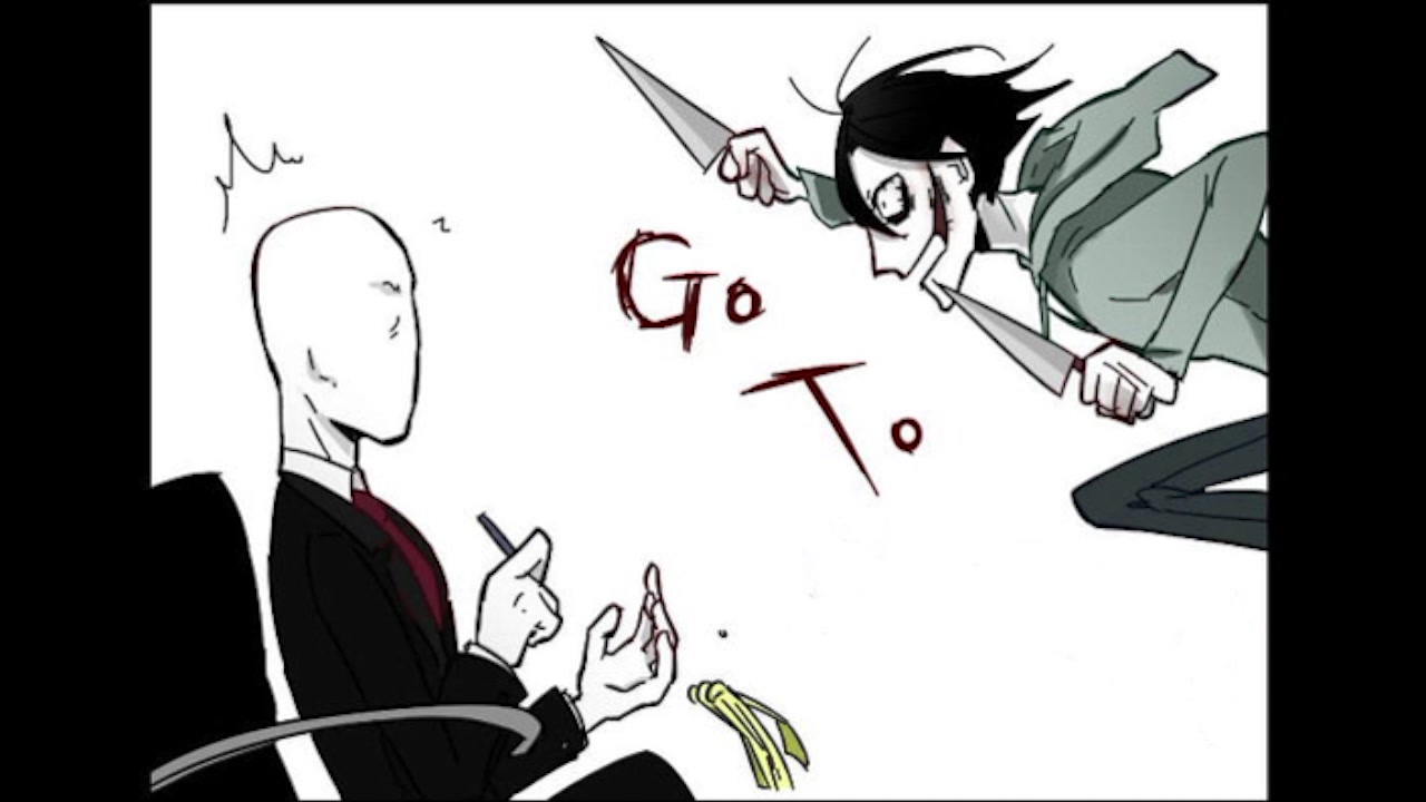 【creepypasta国语瓜皮漫配】slenderphd(jeff zalgo篇)