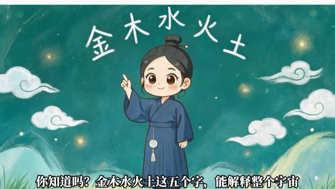 五行不是封建迷信，是中国人的元素周期表