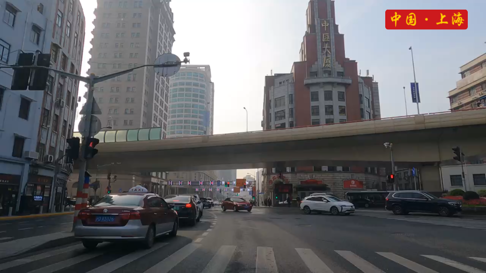 pov022/上海街景:浦西→浦东(人民路隧道)/河南中路(延安东路)→河南南路(人民路)→人民路隧道→银城中路出口/王菲《如愿》纯分享哔哩哔哩...