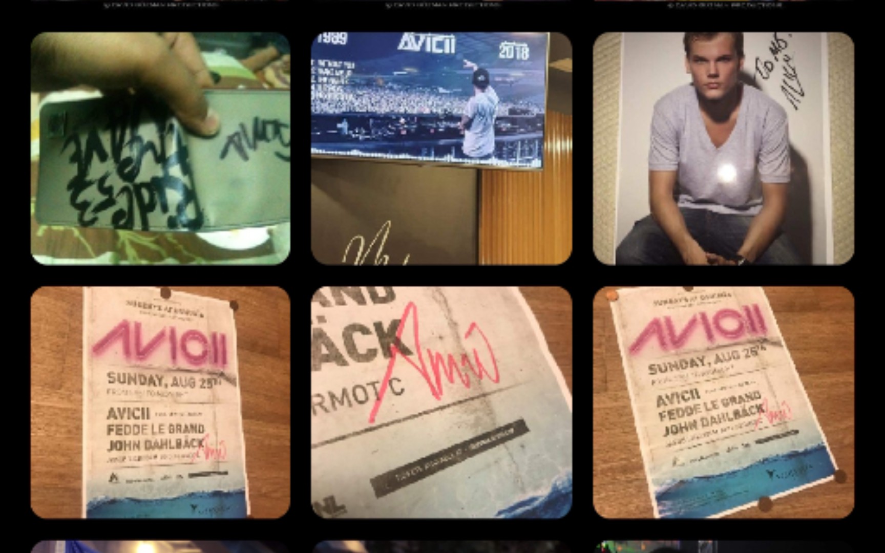 avicii签名签名收藏经历最详细最全面介绍激情澎湃的2分钟