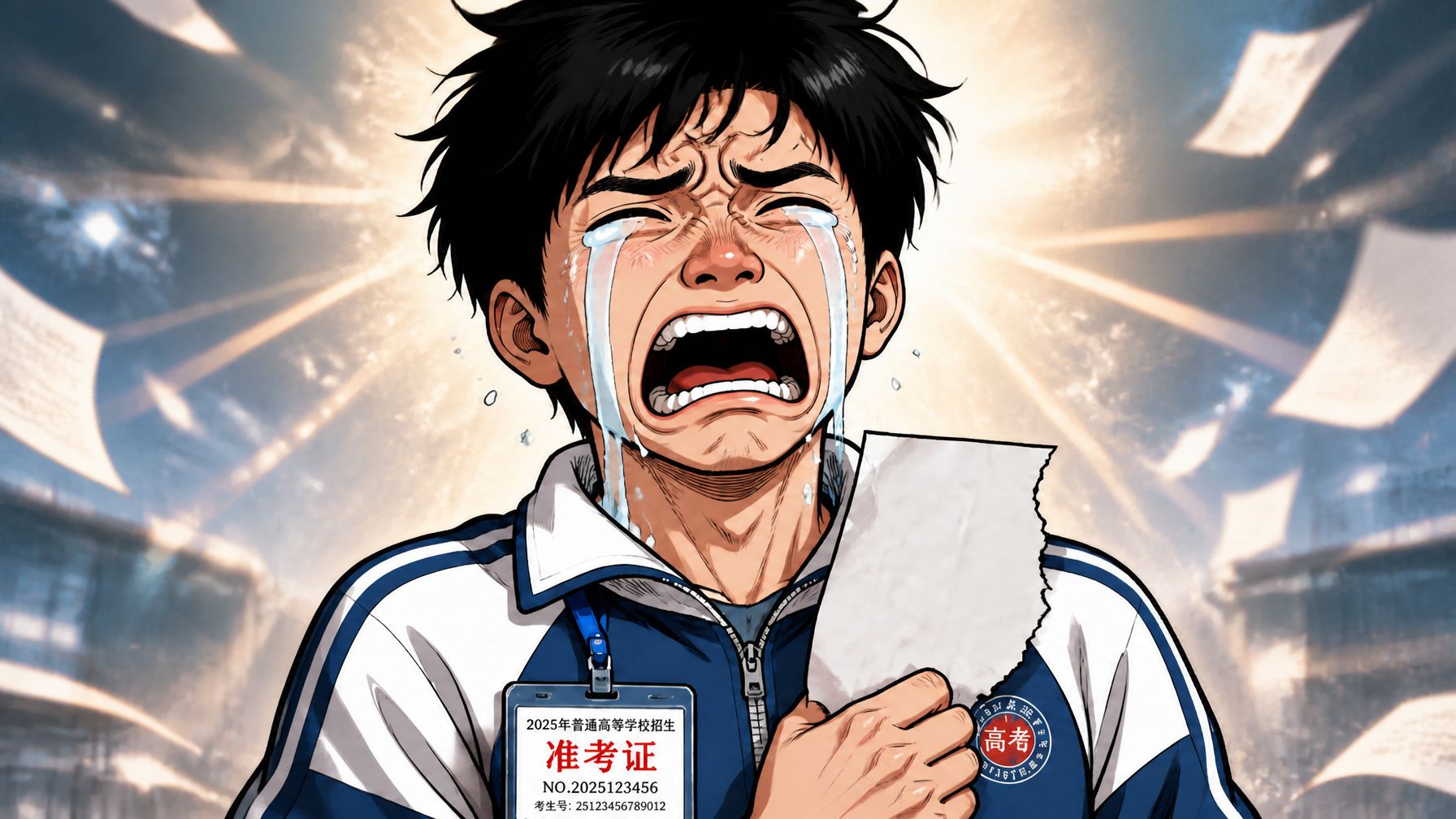今日副本：高考撕卷哥的一生