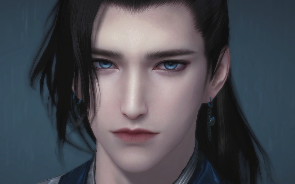 天涯明月刀捏脸成男清冷气质捏脸