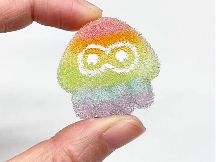 粘土七彩鱿鱼教程