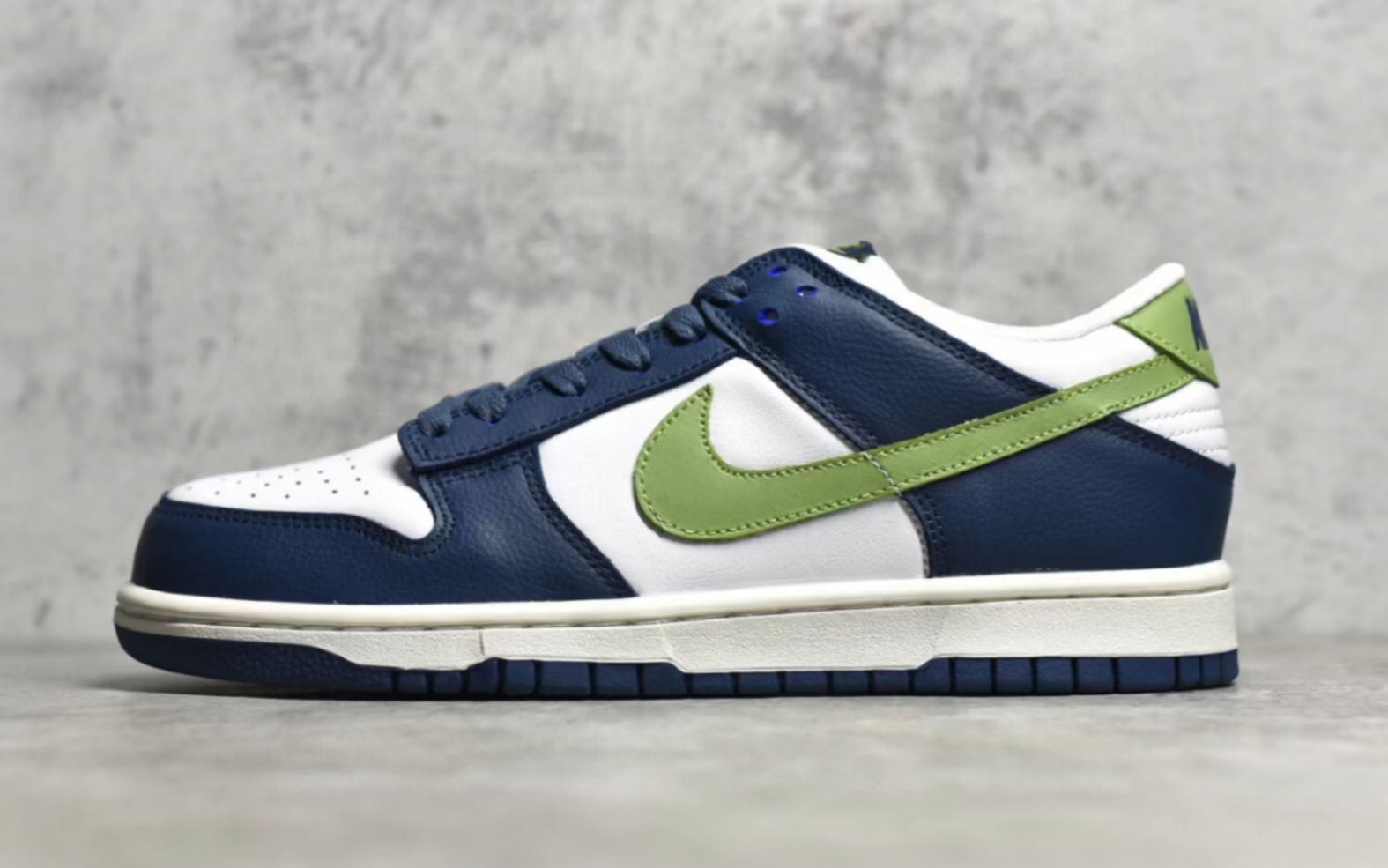 耐克nike dunk low dark blue grey mean green 蓝绿低帮板鞋309431