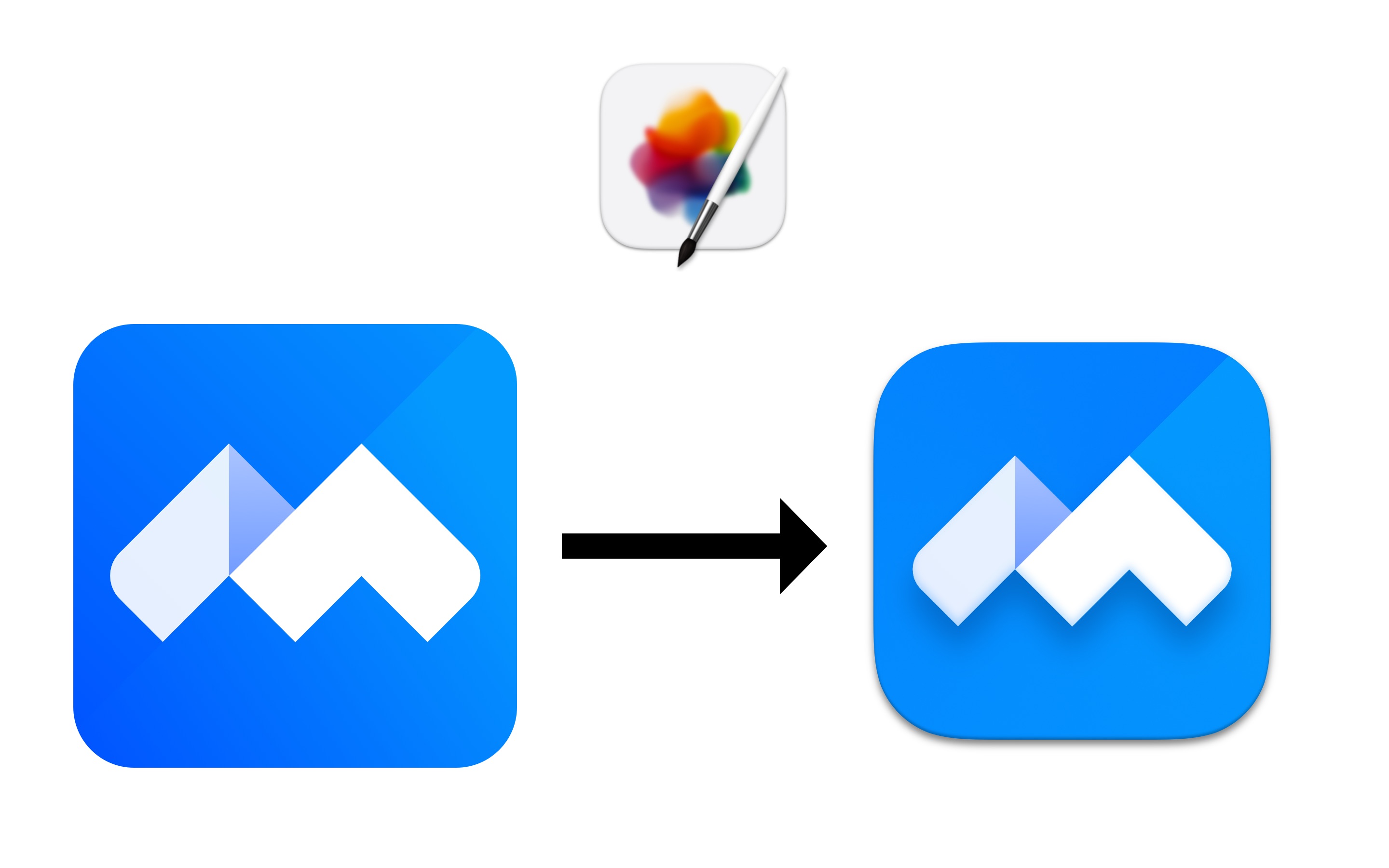 用pixelmator pro将图标转为big sur格式(1)-腾讯会议_哔哩哔哩_bili