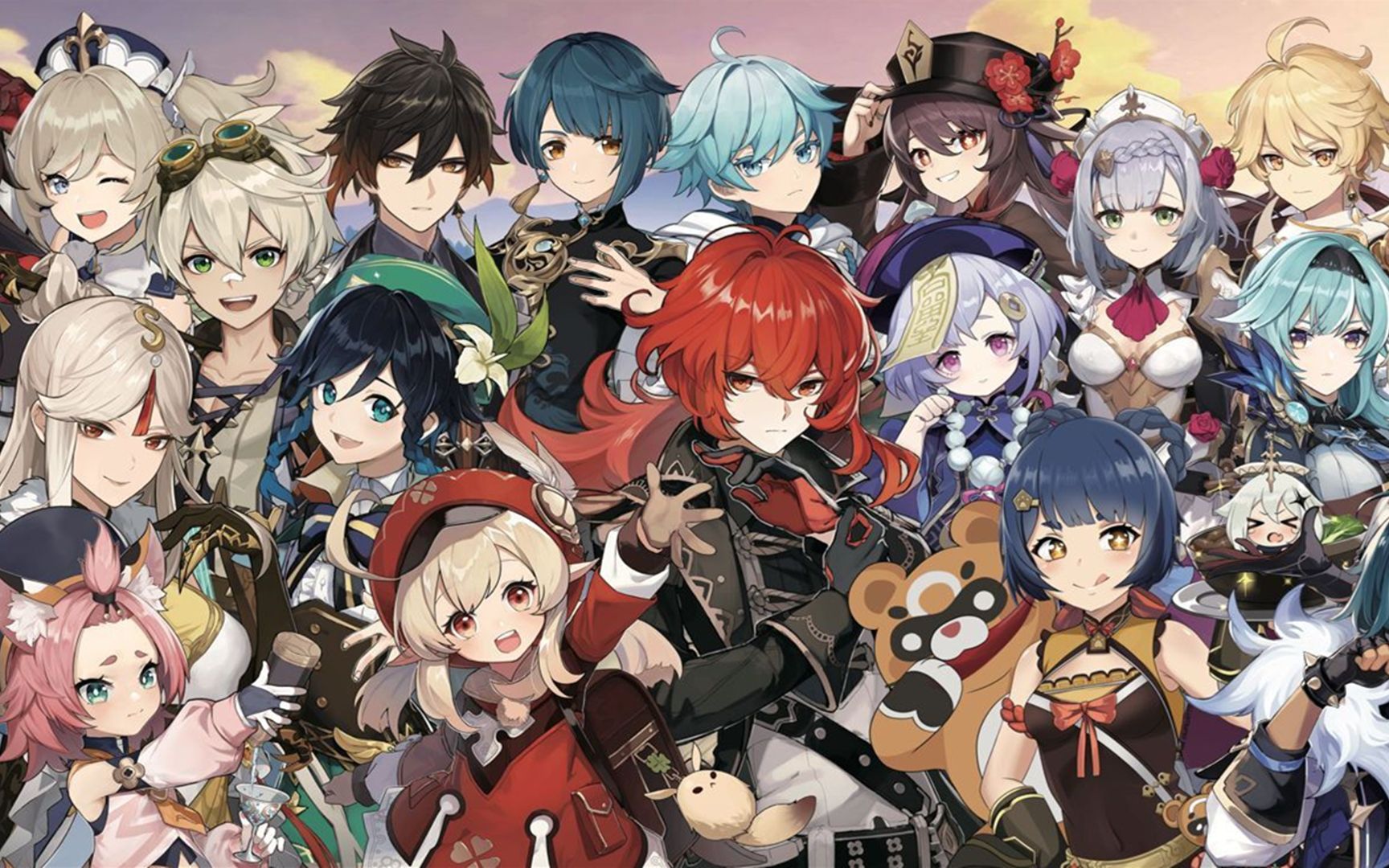 【精】原神2.0版本,全部5星角色的最新玩法,定位以及培养方向!