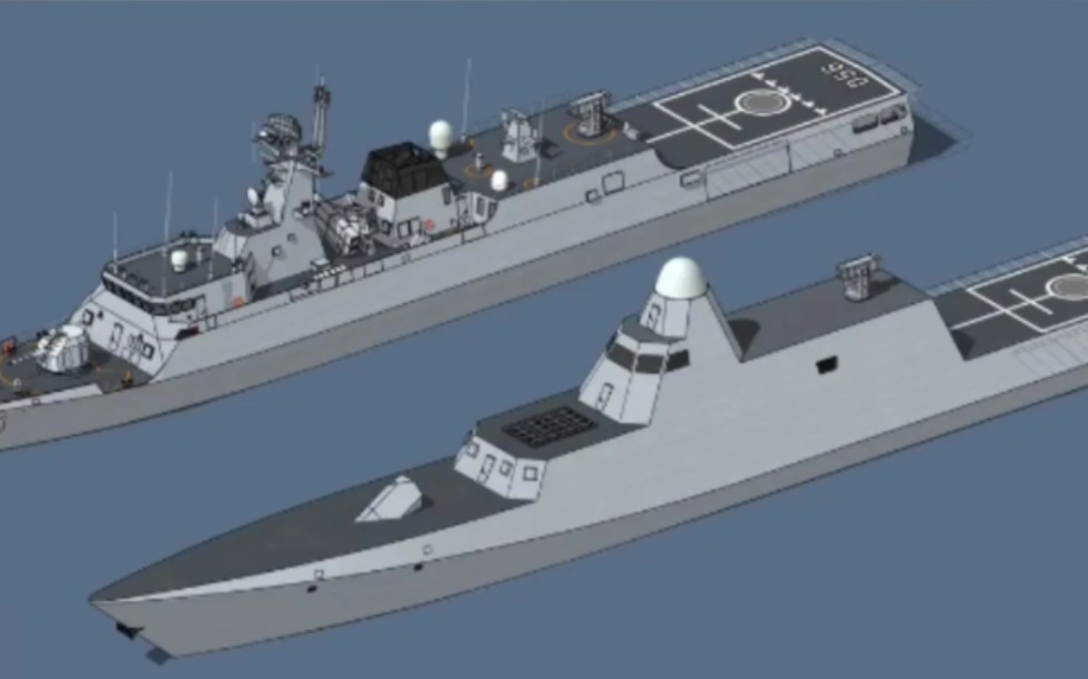 外贸版隐身056?中国隐身护卫舰来了