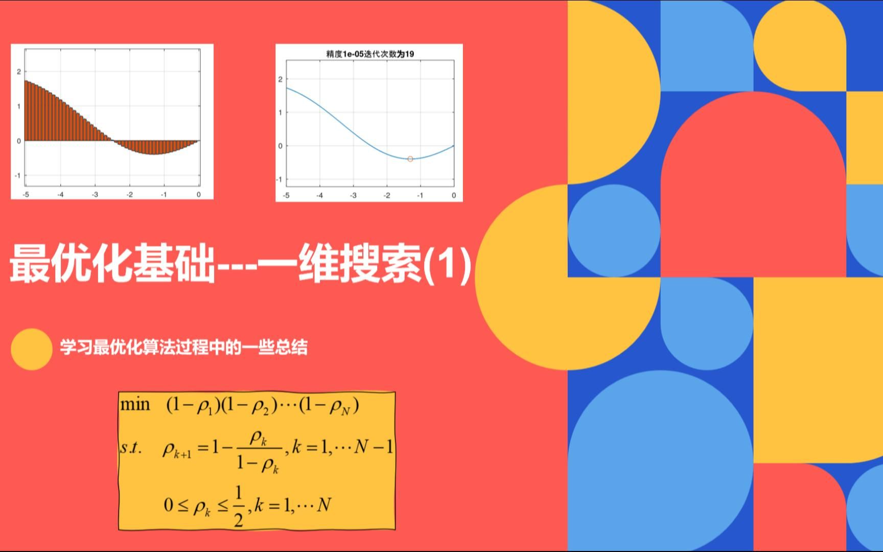 最优化基础一维搜索(1):暴力搜索法、区间消去法、黄金分割法和斐波那契法哔哩哔哩bilibili