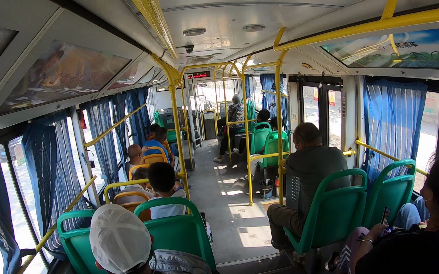 武汉公交40路宇通a74全程原声原速(车厢视角)