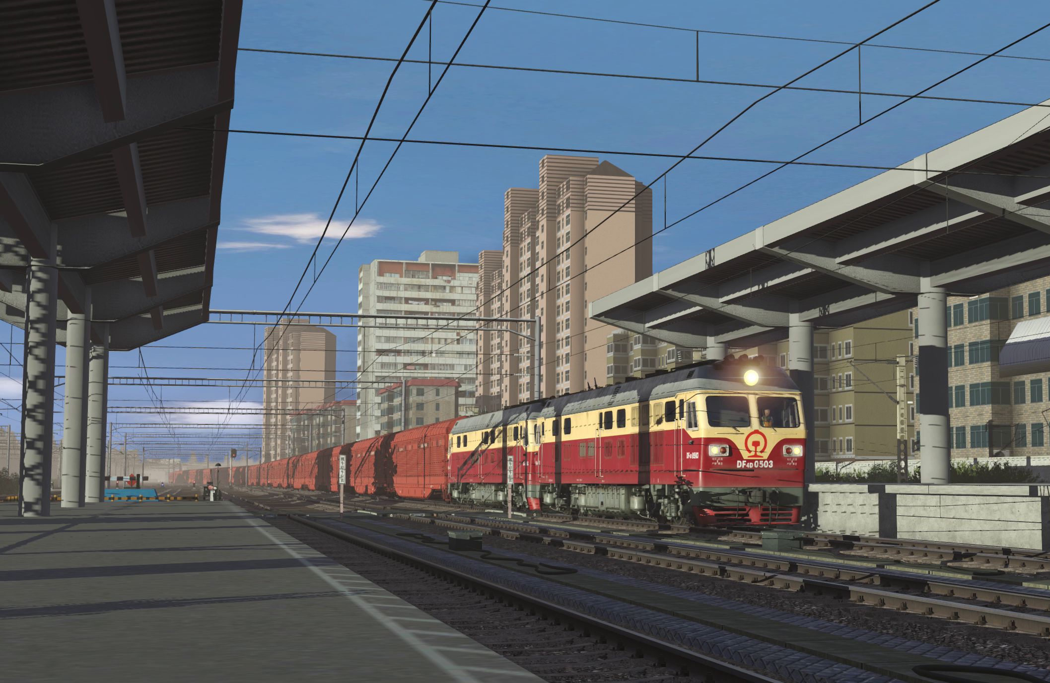 【实况模拟列车2022】借股道存车