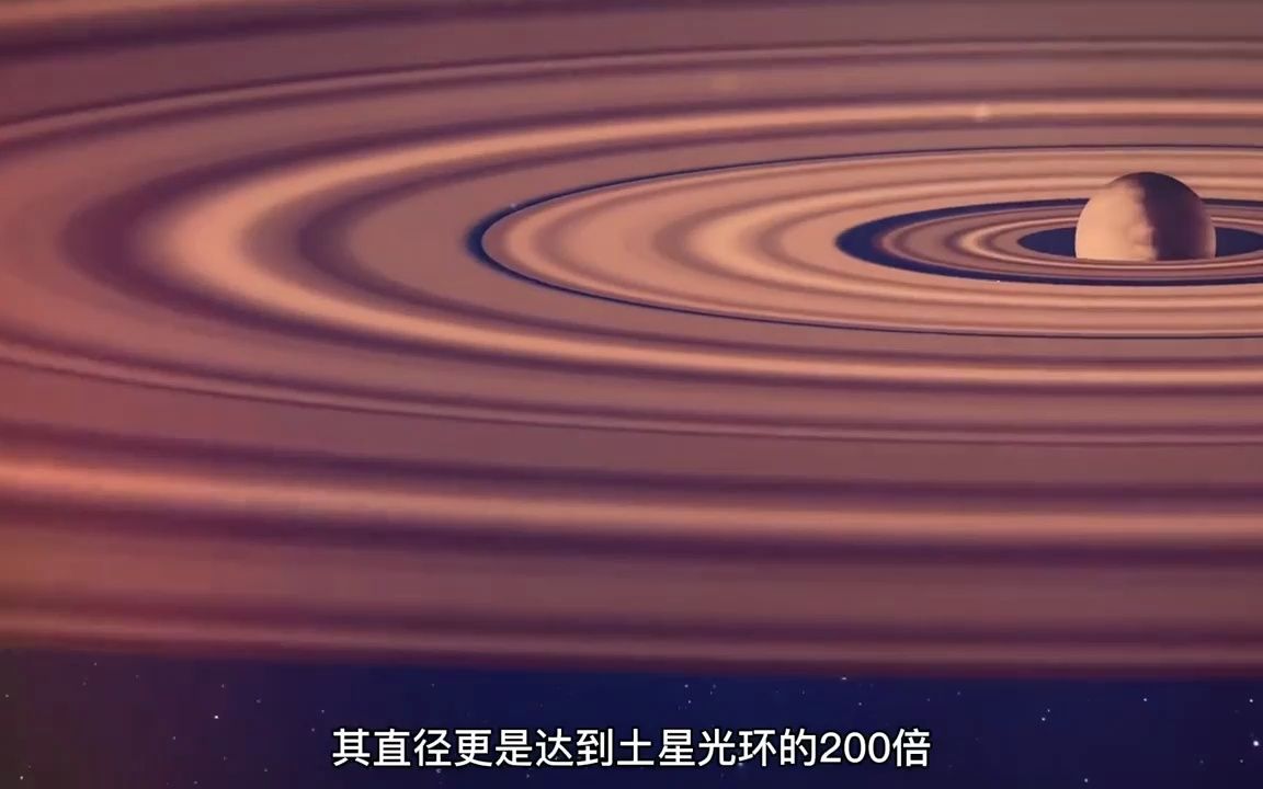 已知宇宙中最大光环的超级土星——j1407b