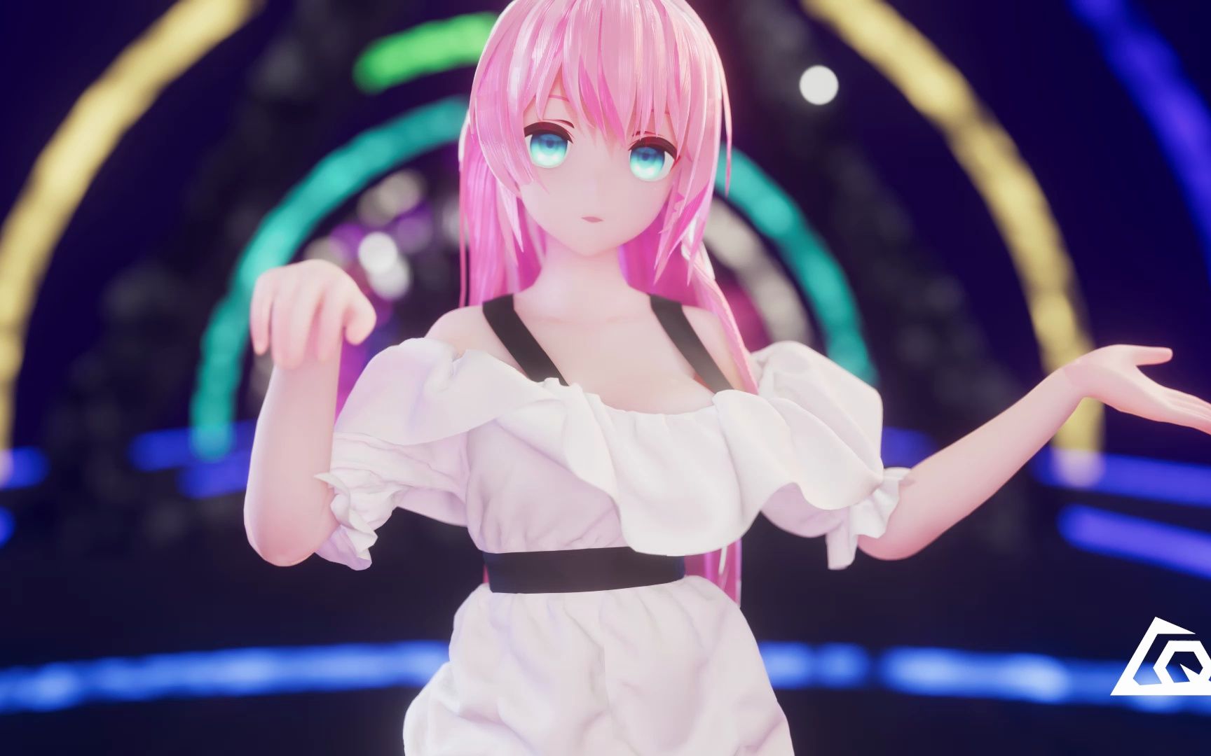 【mmd】巡音-bop bop!