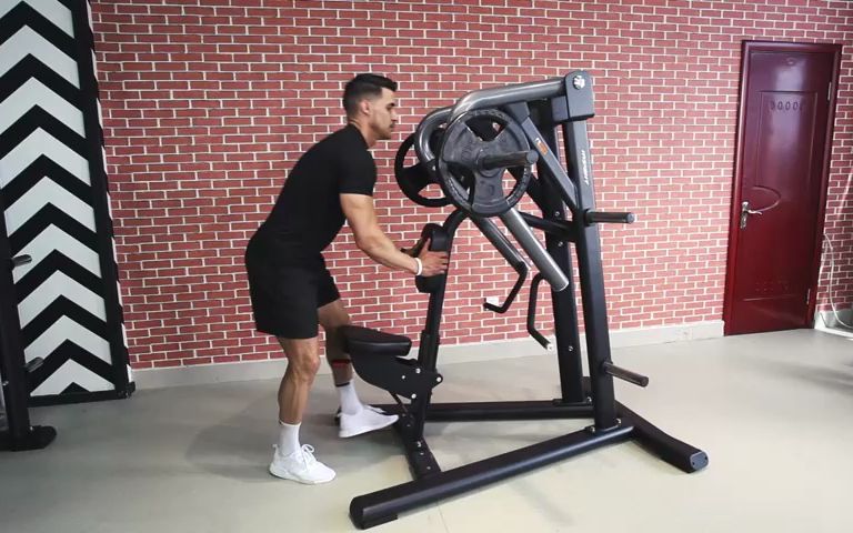 英赛特商用健身器材 sh004坐姿低位划船训练器