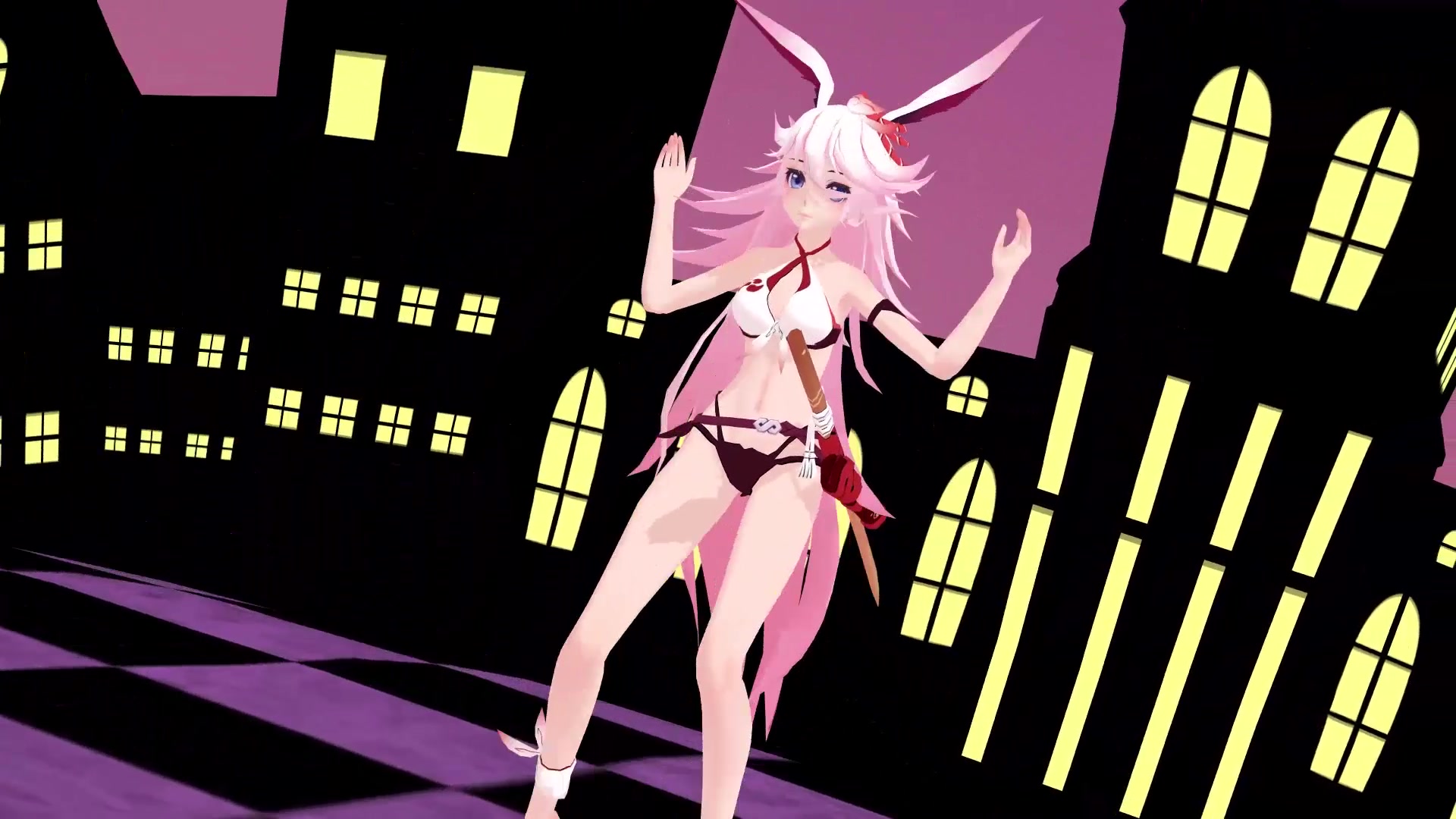 mmd试做2八重樱小姐姐又沦陷了qwq