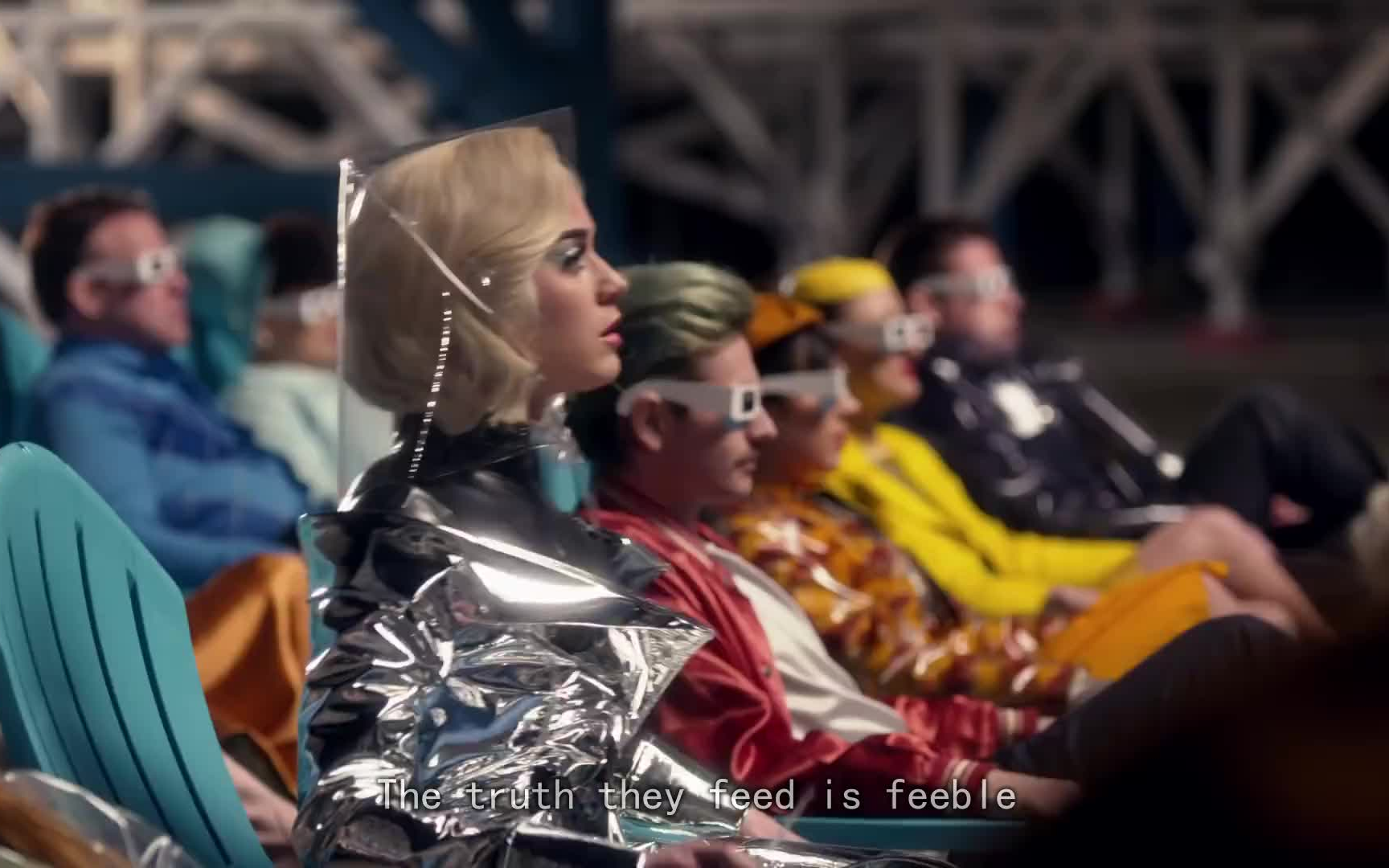 [图]【收藏级画质】【英文字幕】Katy Perry - Chained To The Rhythm