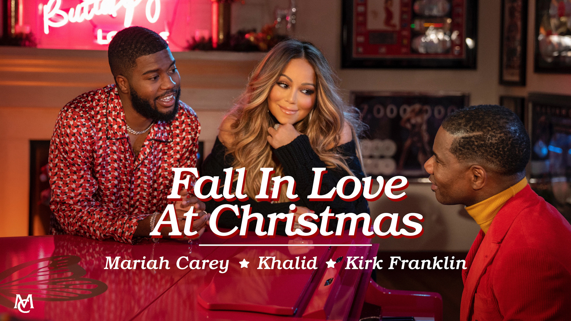 [图]【官方 MV】Mariah Carey玛丽亚·凯莉&Khalid&Kirk Franklin「Fall in Love at Christmas」