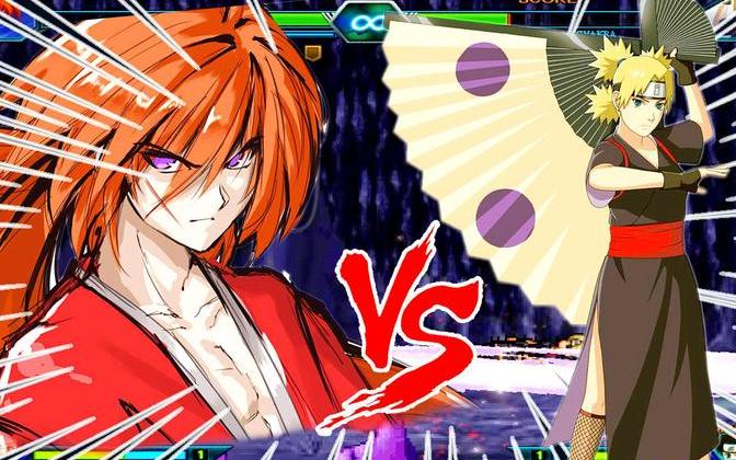 死神vs火影:剑心vs手鞠