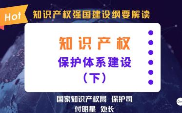 [图]更新！“知识产权强国建设纲要解读”系列，《知识产权保护体系建设》（下）~谢谢大家关注~!