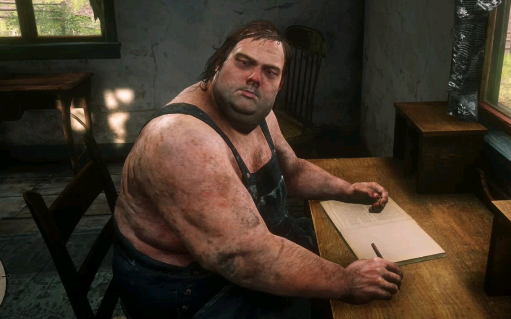 荒野大镖客2 陌生人 食人魔兄妹对话