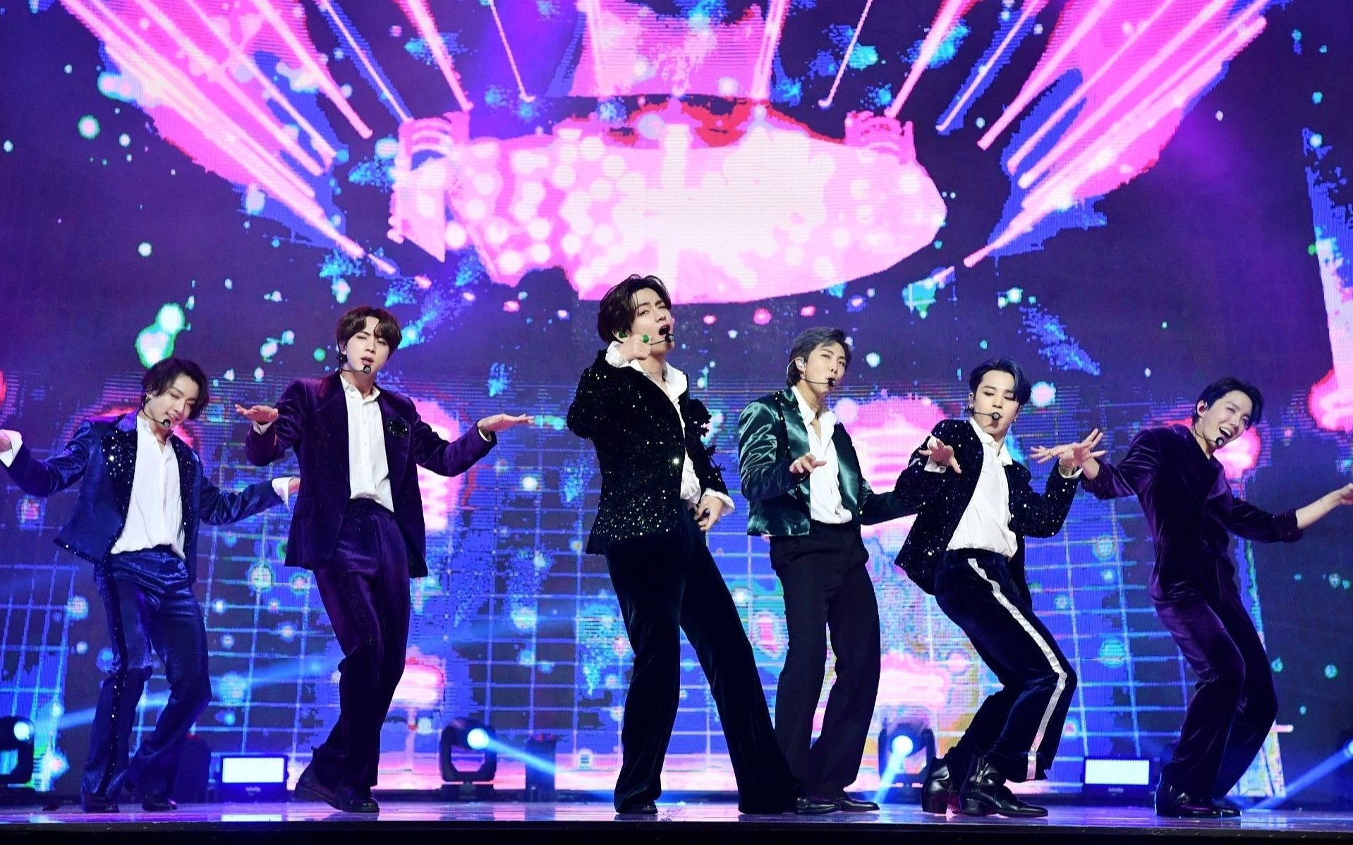 bts2020mma舞台合集blackswanperfonlifegoesondynamite现场版神仙