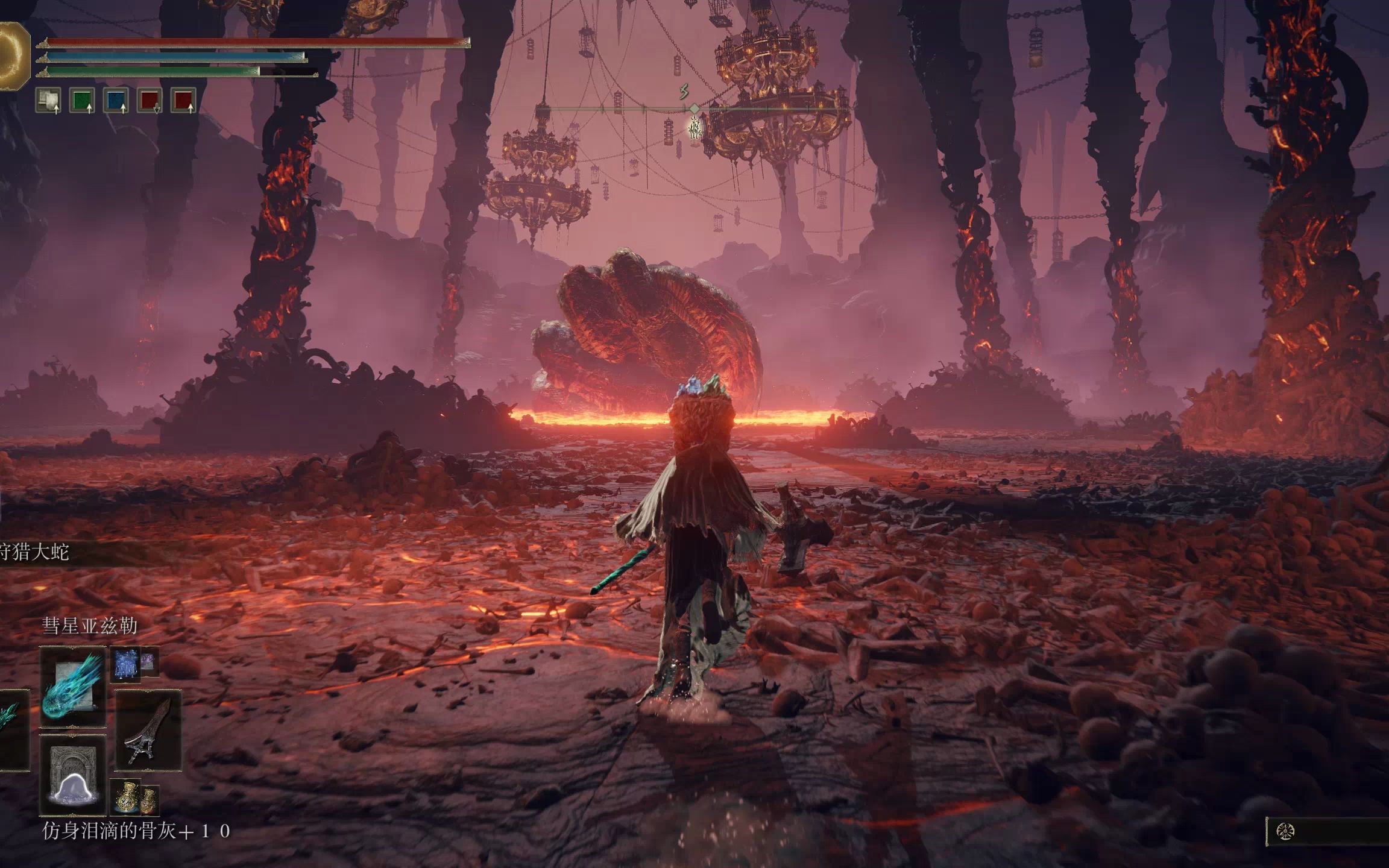 艾尔登法环 黑暗大蛇 最帅boss战