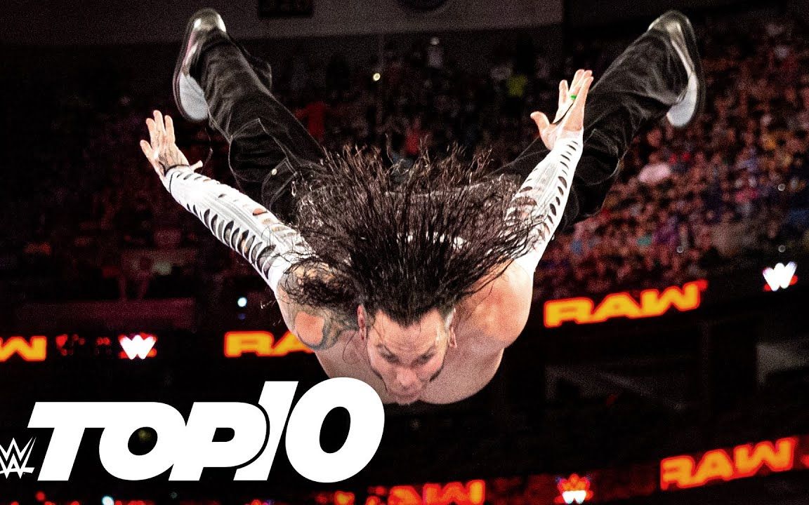 跳楼已成家常便饭杰夫哈迪wwe十大疯狂圆月弯刀