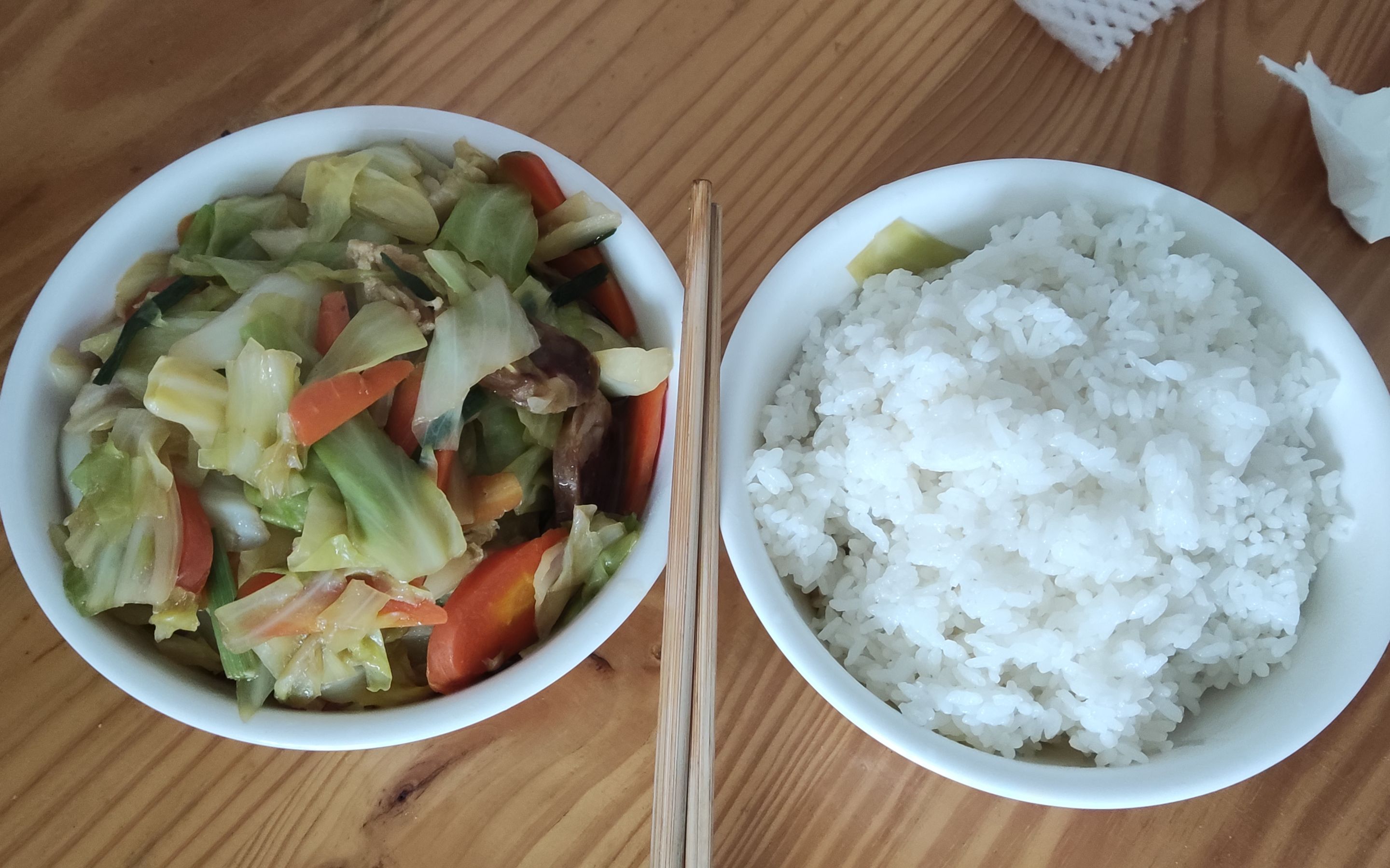 [图]炒包心菜 莲花白 聊冬至节气