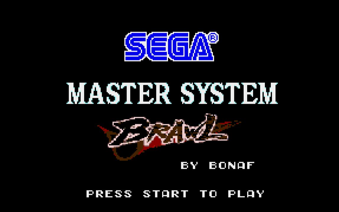 粉丝制作的世嘉大师系统游戏角色的格斗游戏-md sega master system