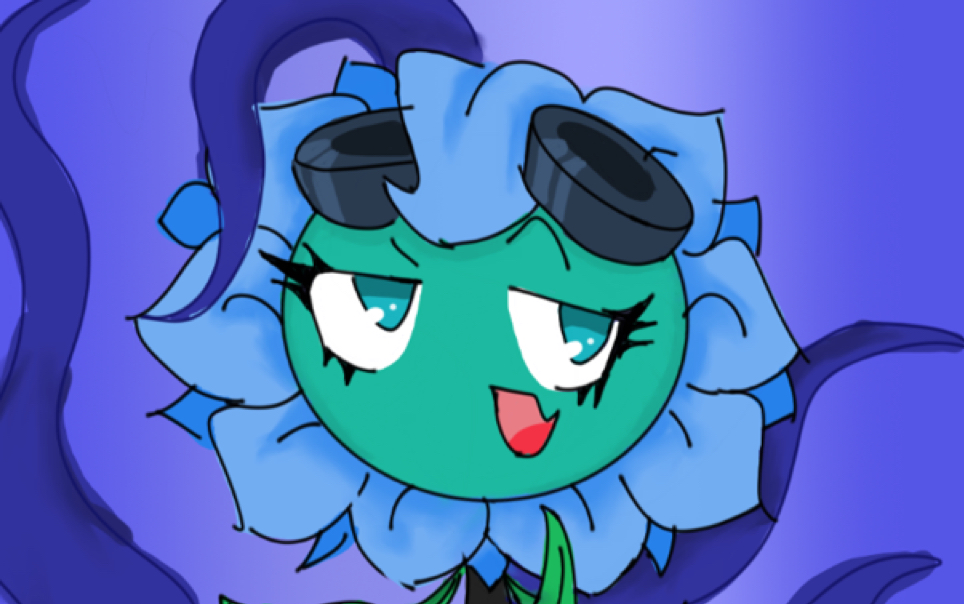 【pvz/绘画过程】异格耀斑花(?)(欢迎点图)