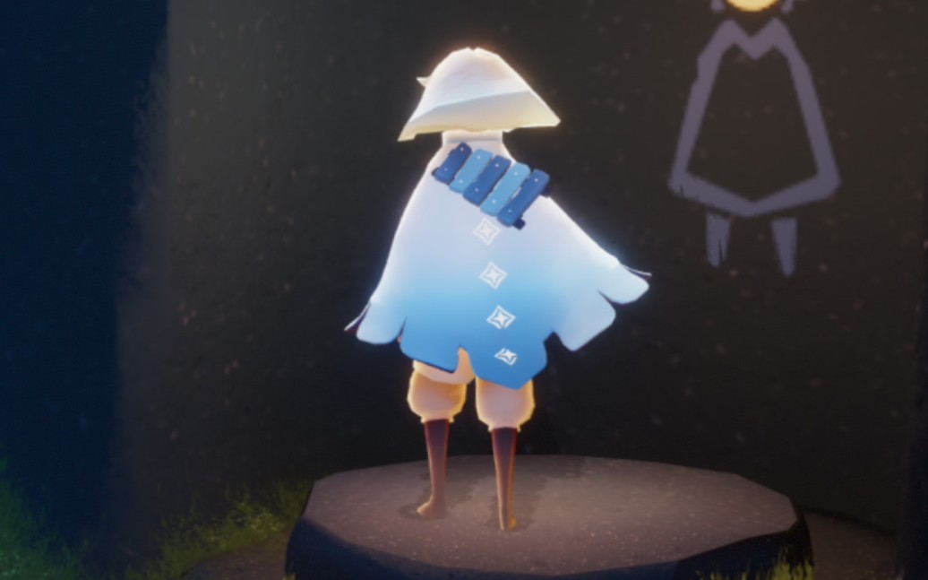 【光遇】白鸟斗篷秒买,头发不卖建议秃着来谢谢