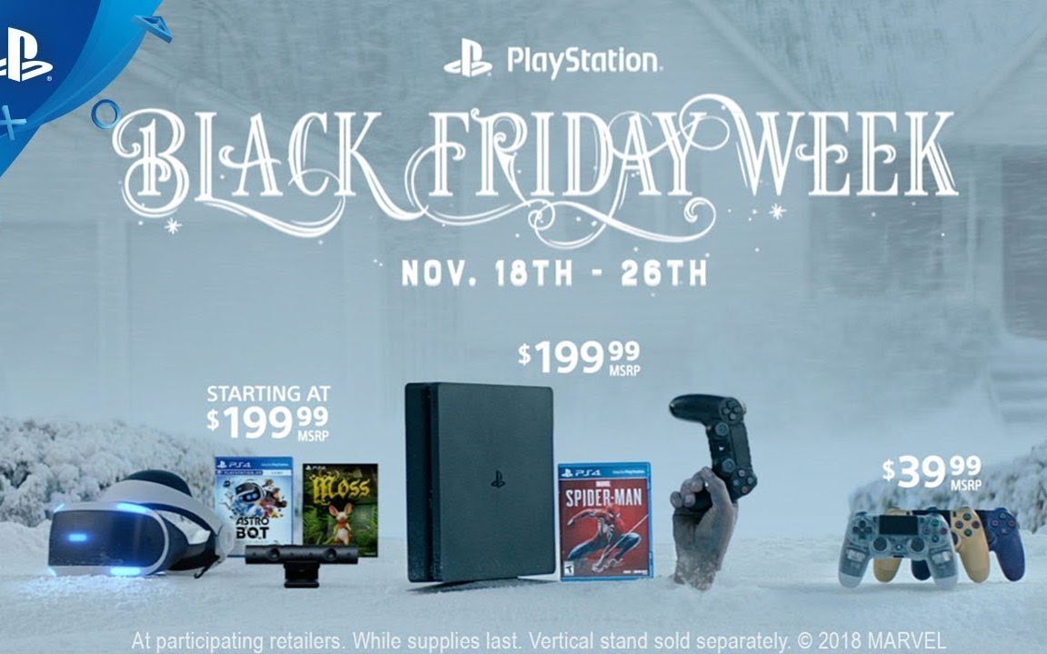 联机宝搬运索尼ps4黑色星期五贼欢乐的广告