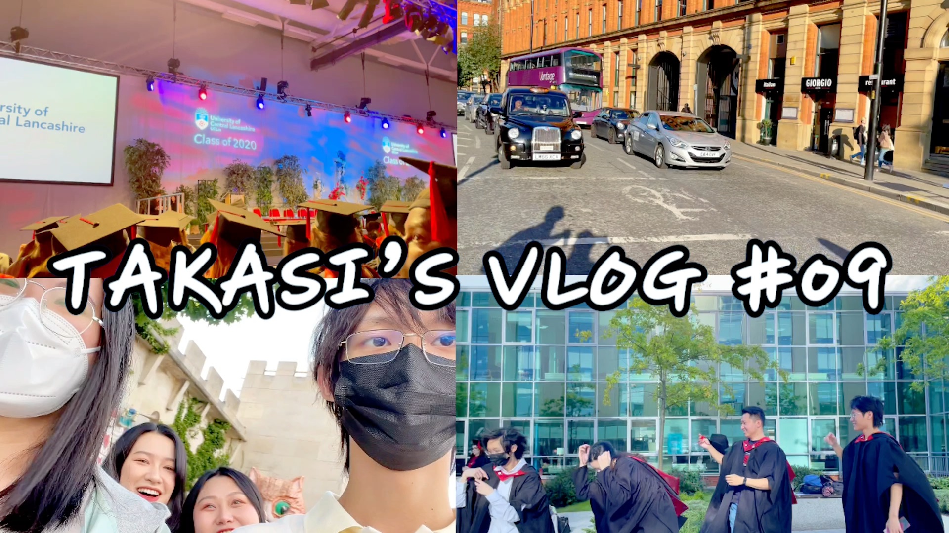 UCLan 中央兰开夏大学毕业典礼VLOG哔哩哔哩bilibili