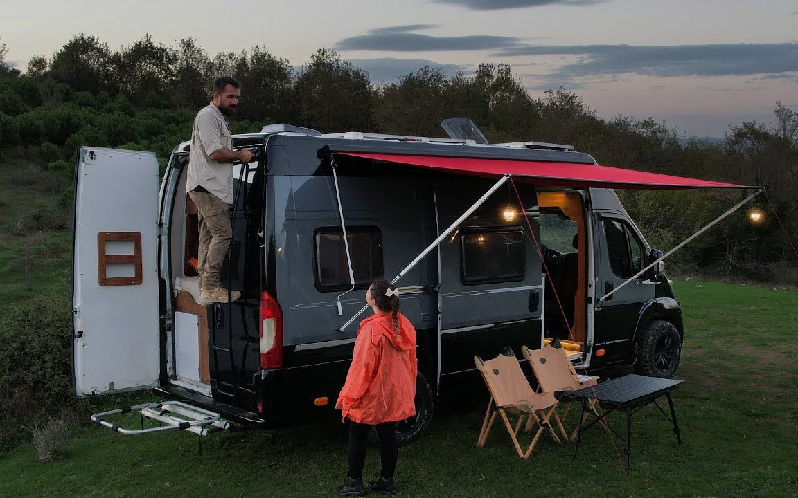 【红乌尼莫克】我们开着一辆小巴大篷车露营