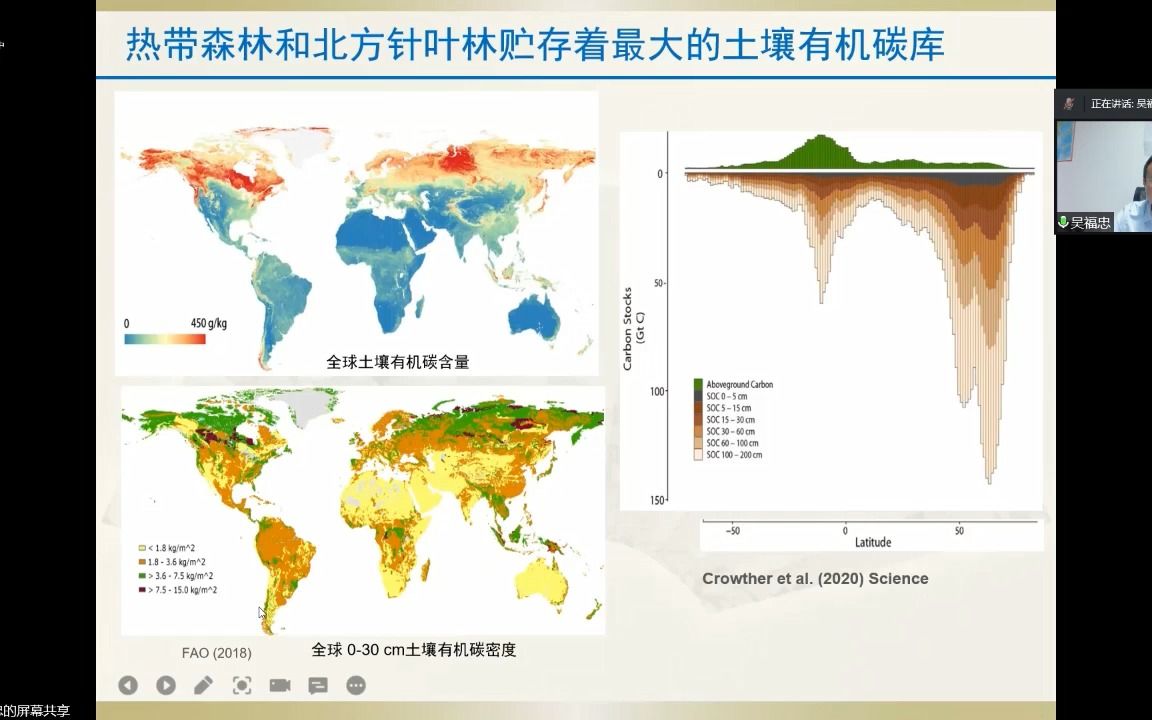 [图]吴福忠_全球气候变化情景下森林土壤固碳机制_20220525