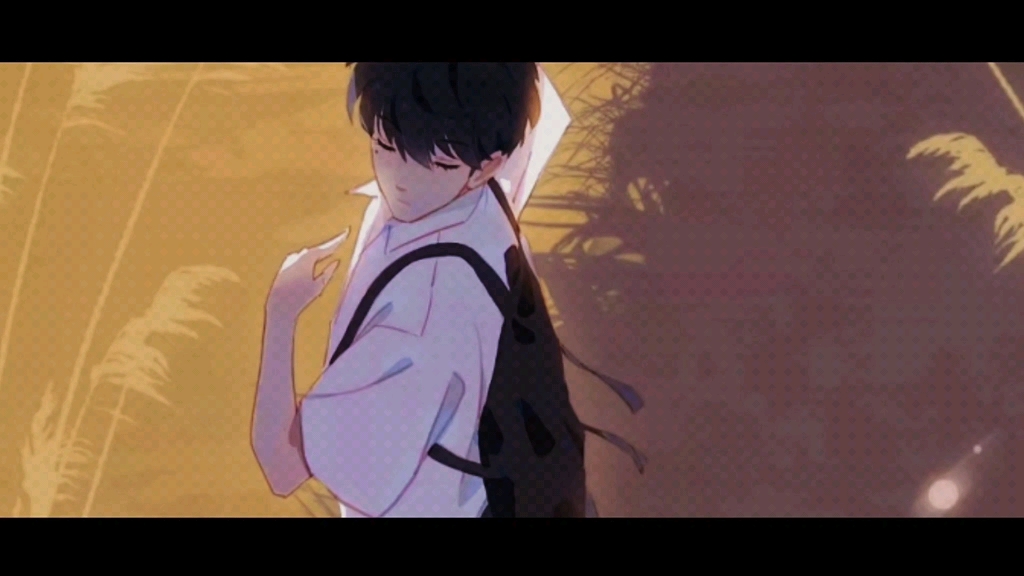 "白谨一,我热爱舞蹈,像热爱这片富饶沃土,丰收喜悦,山林细雨和亲朋