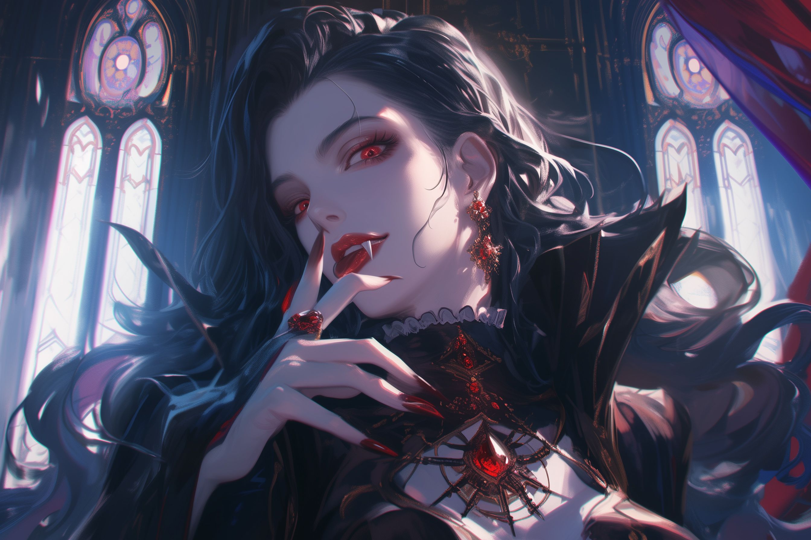 我想成为你的诱饵……!《吸血鬼和美少女的恋爱》