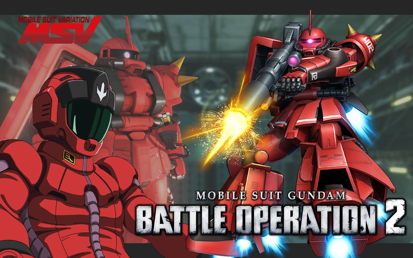 雷丁专用高机动型扎古r2 拥有和mkv同等喷射速度的黑科技机体