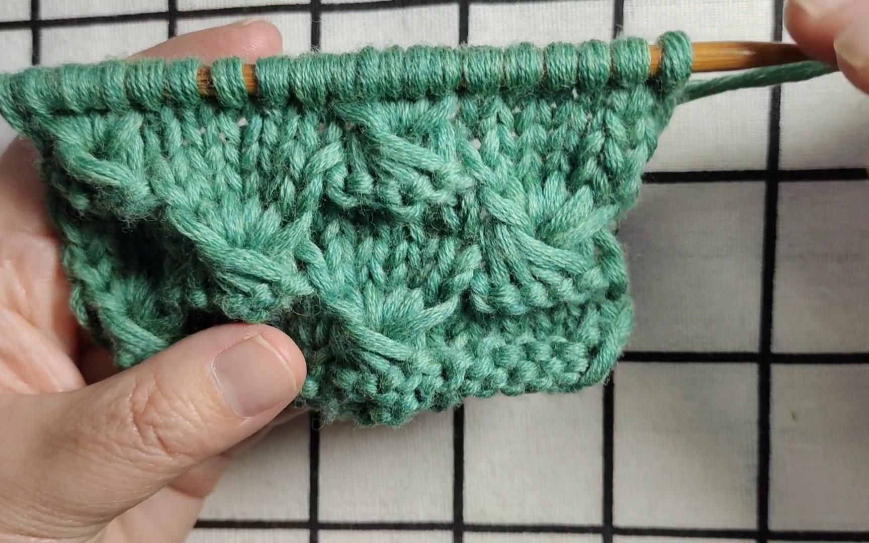 小菊花毛衣编织方法图片
