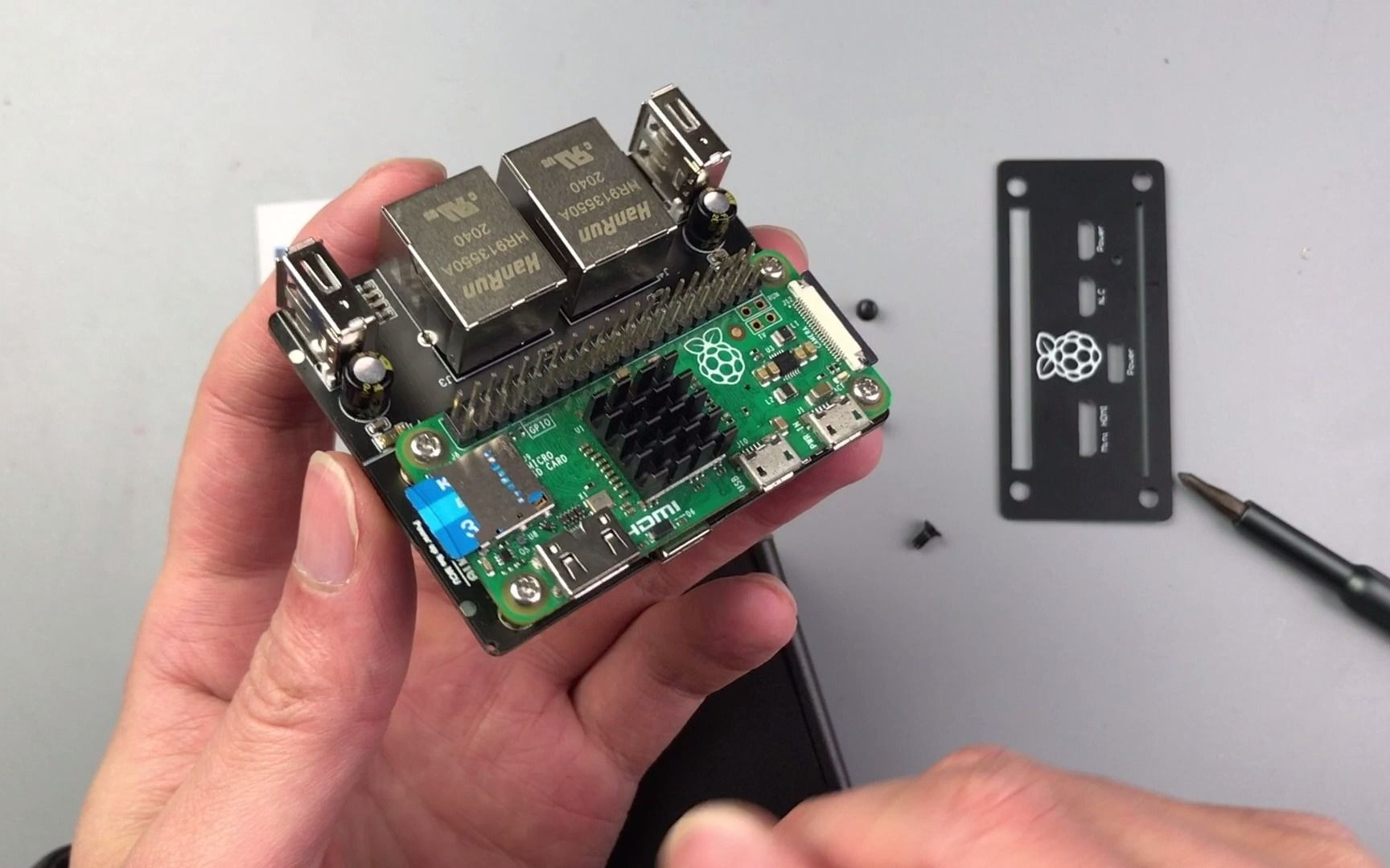 树莓派zero双网口扩展板硬件介绍